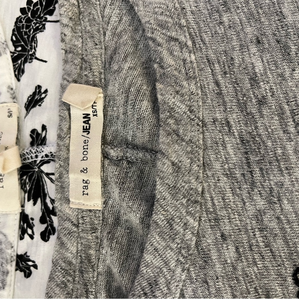 2 Rag + Bone T-Shirts S+XS - Picture 3 of 7